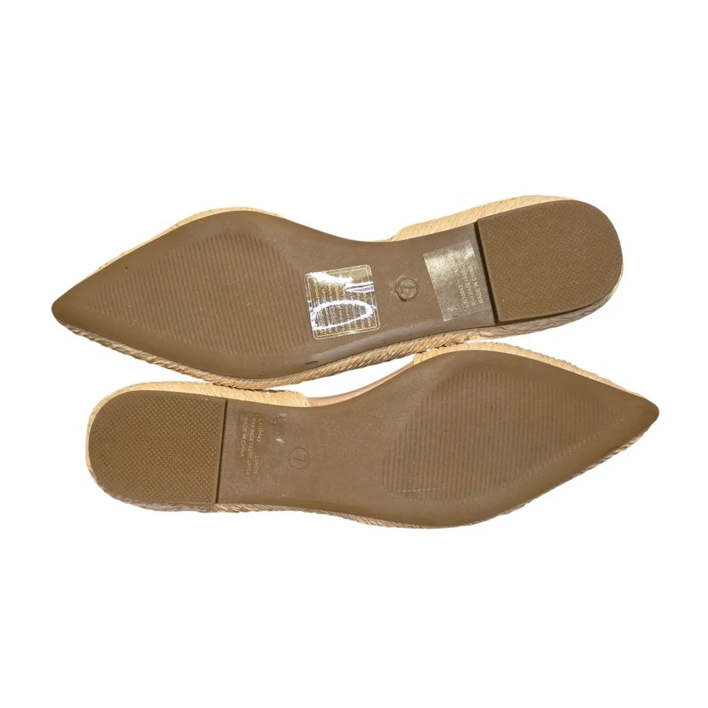 NWT Cape Robbin Flats & Loafers Size 7‎ Beige Office Casual Resort Vacation